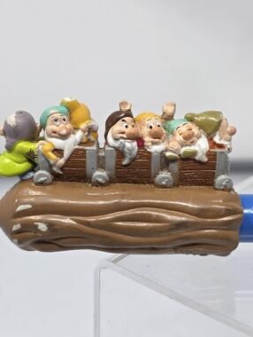 Vintage Applause Disney Snow White And The Seven Dwarfs Giant Pencil W/ Topper